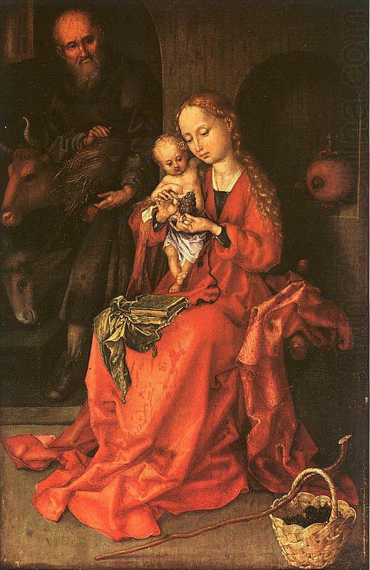 Martin Schongauer Holy Family china oil painting image